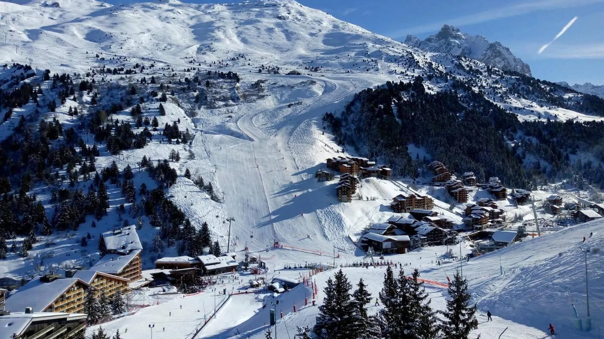 Charmant Duplex 8 Pers. Skis Aux Pieds A Meribel Mottaret, Balcon, Cuisine Equipee, Animaux Admis - Fr-1-355-141
